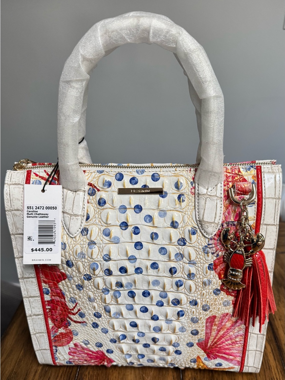Brahmin Caroline Multi Chattaway Satchel